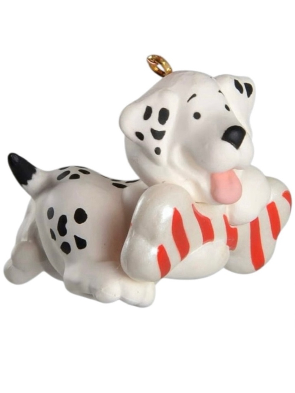 Hallmark 1987 “Spots and Stripes” Dog Christmas Ornament